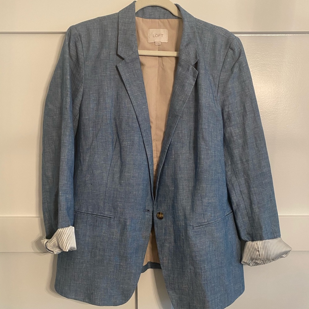 LOFT Textured Blazer